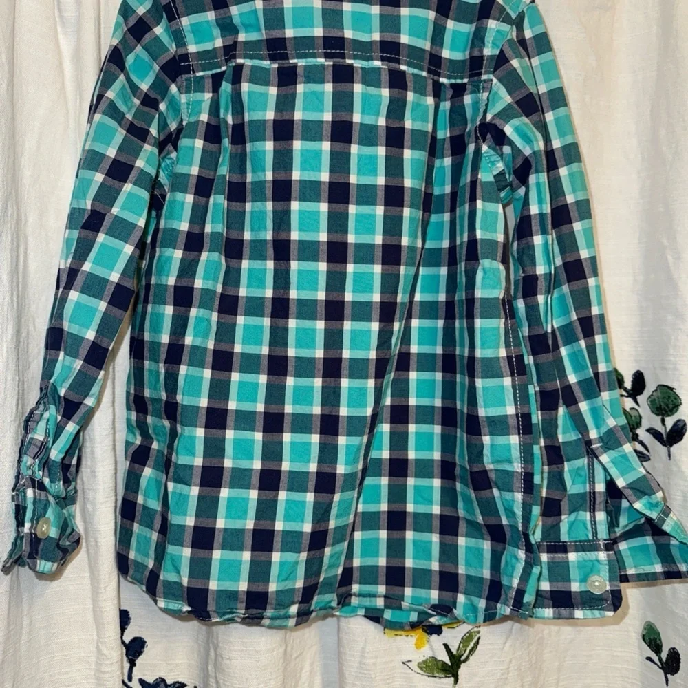 Oshkosh B’gosh Boys 6 Plaid Button Up Shirt